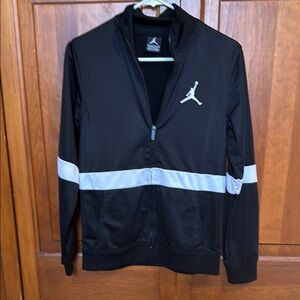 🏀Jordan Black and White Men's Jacket🏀